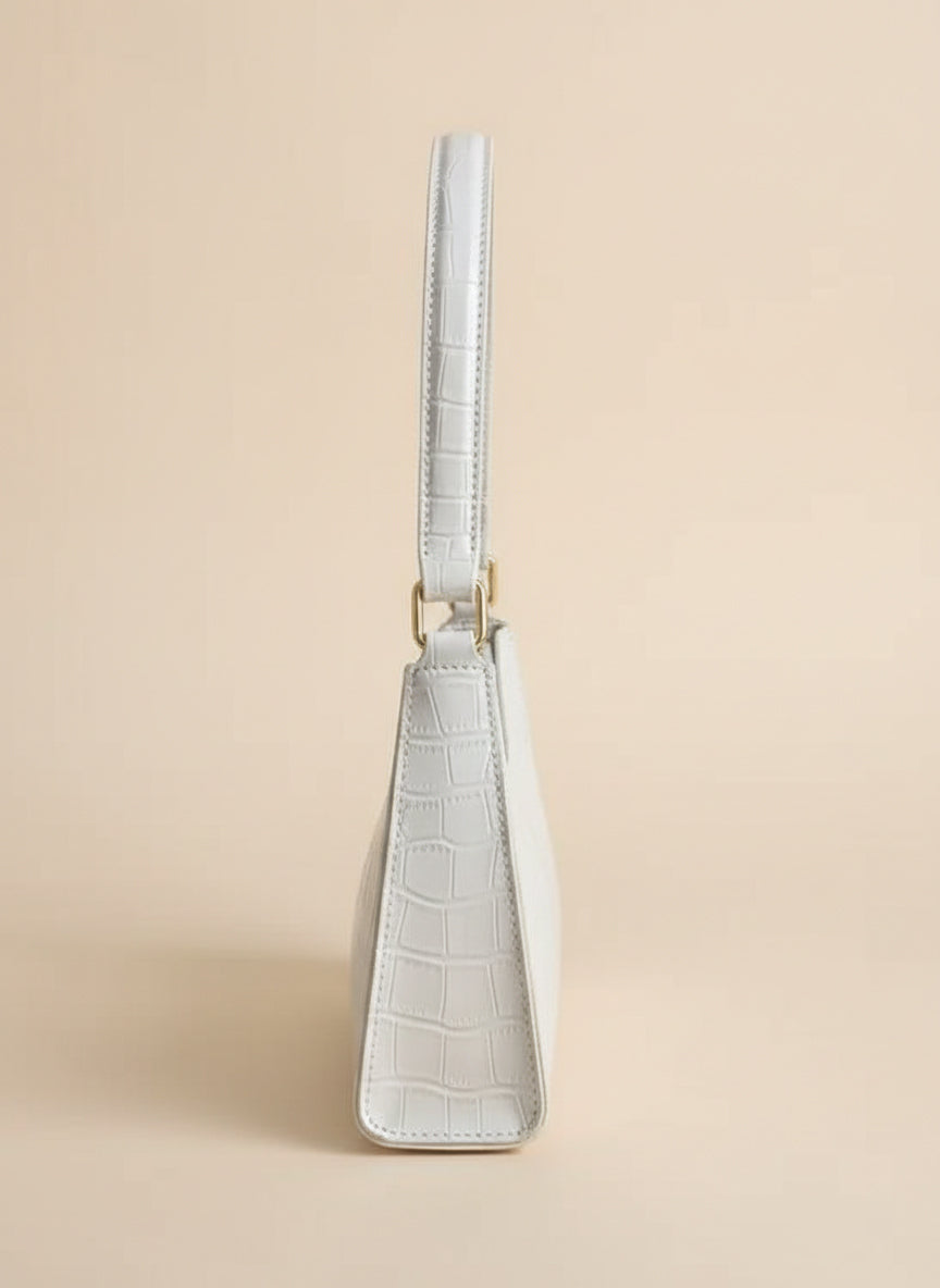 Scarlett Croc Shoulder Bag