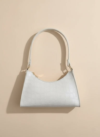 Scarlett Croc Shoulder Bag