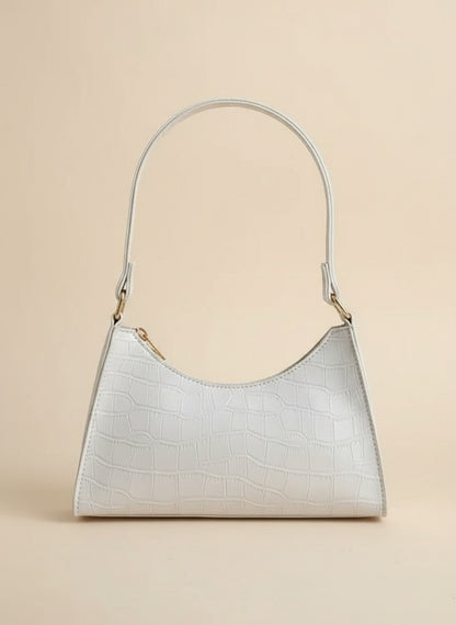 Scarlett Croc Shoulder Bag