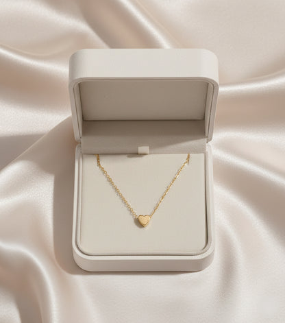 Diana Gold Heart Necklace