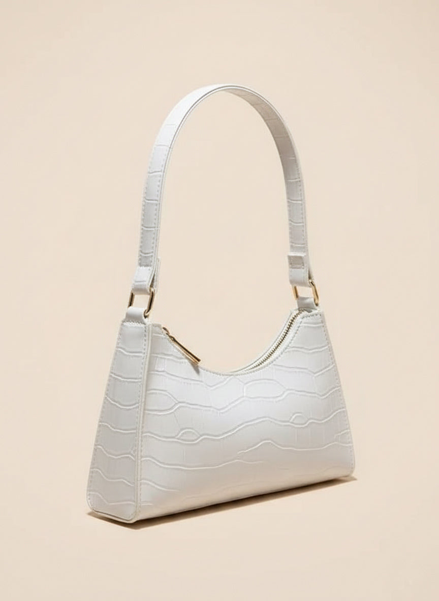 Scarlett Croc Shoulder Bag
