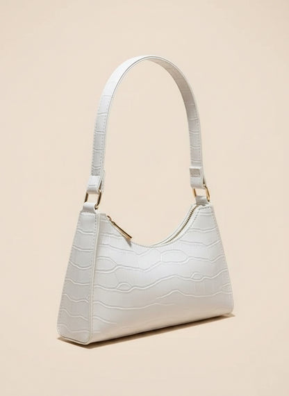 Scarlett Croc Shoulder Bag